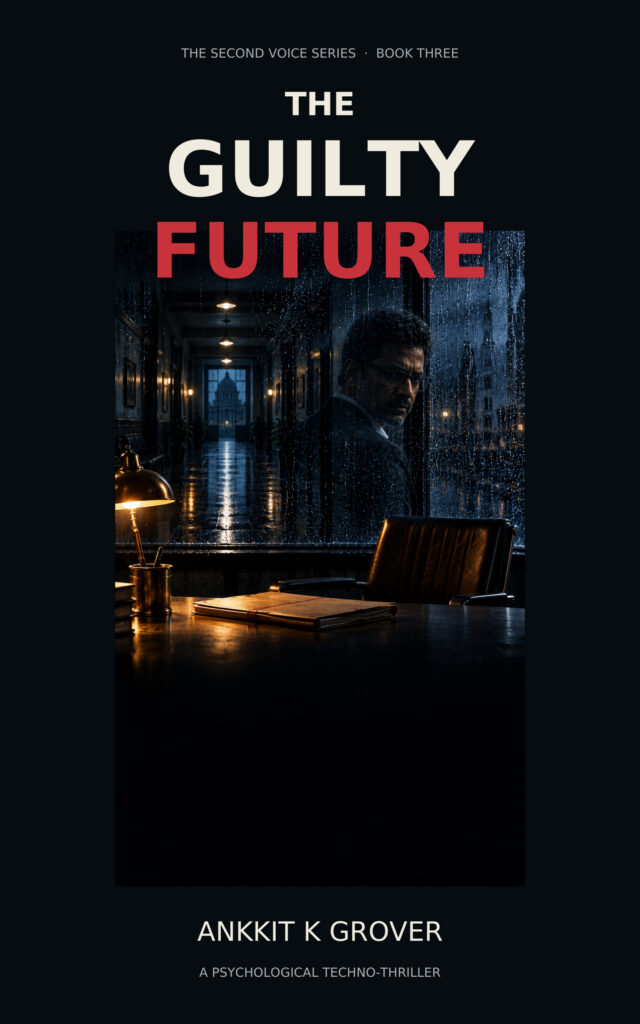 Cover of The Guilty Future by Ankkit K Grover, The Second Voice Series Book 3