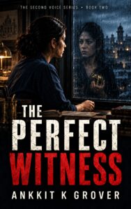 Cover of The Perfect Witness by Ankkit K Grover, The Second Voice Series Book 2